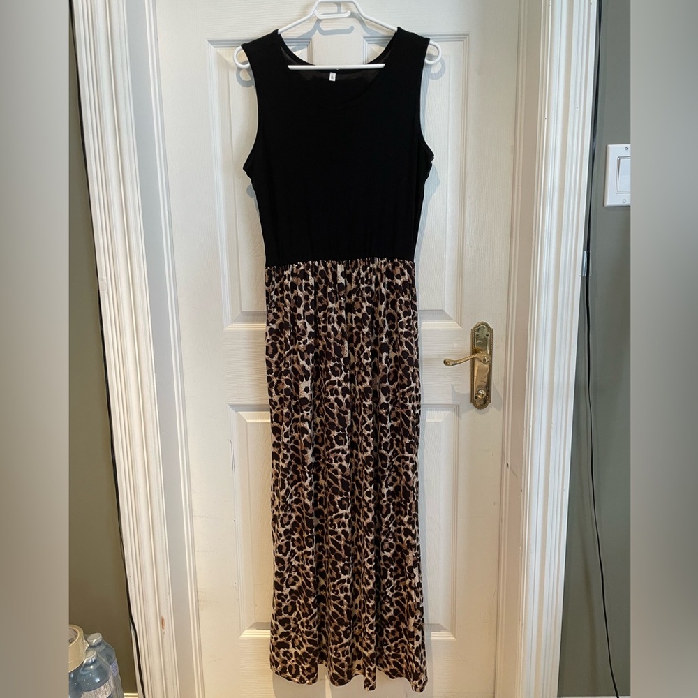 Leopard Maxi Dress